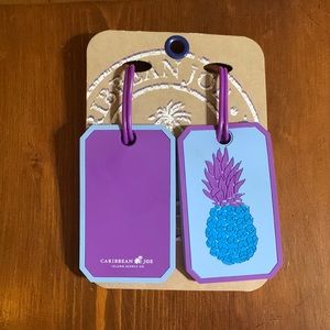 CARIBBEAN JOE- PINEAPPLE 🍍 LUGGAGE TAGS 🆕